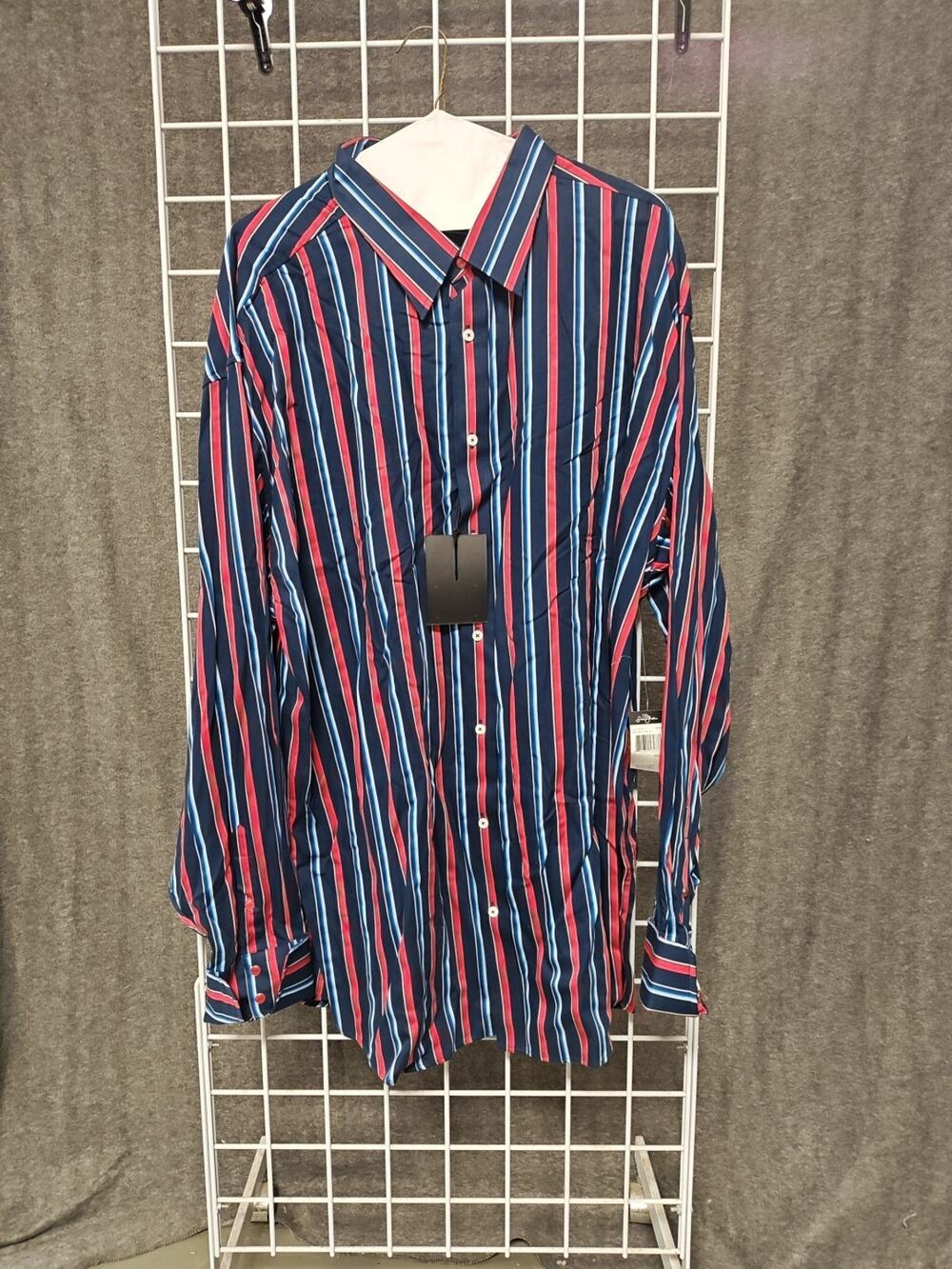Sean John Men's Long Sleeve 4XLT Button Up Dress Shirt